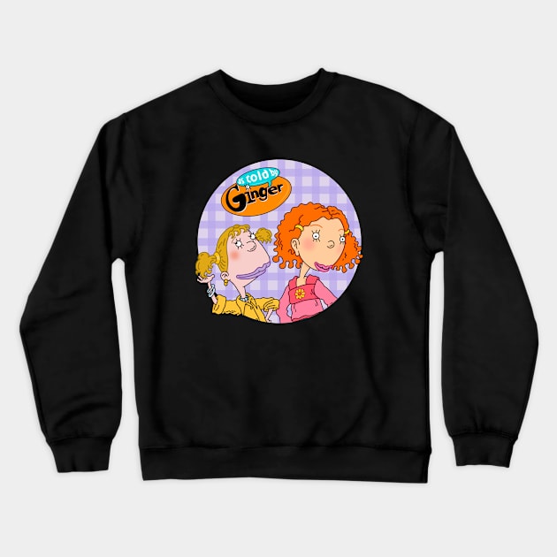 Ginger and Dodie Crewneck Sweatshirt by artxlife